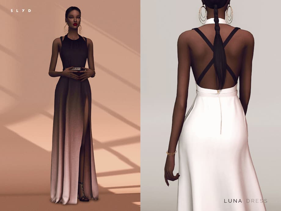 Скриншот мода Платье Luna Dress